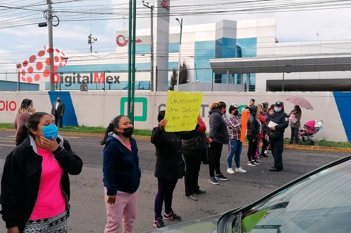 Bloqueado bulevar Aeropuerto por manifestación 2