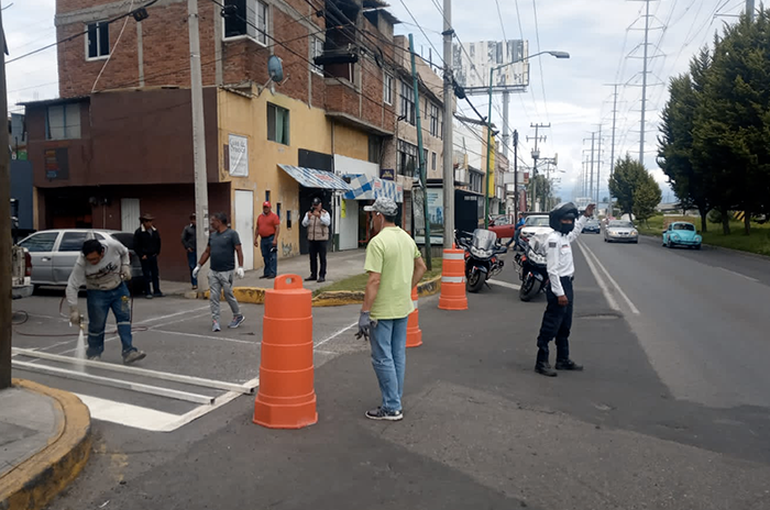 Cambia sentido de circulación de calle Antonio Albarrán en Toluca 2