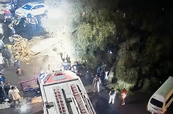 Cayó un árbol sobre su combi y murió en Tlalnepantla 2