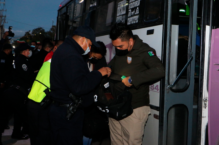 Cerca de 26 células de robo a transporte público detenidas en los últimos meses en Edoméx 2