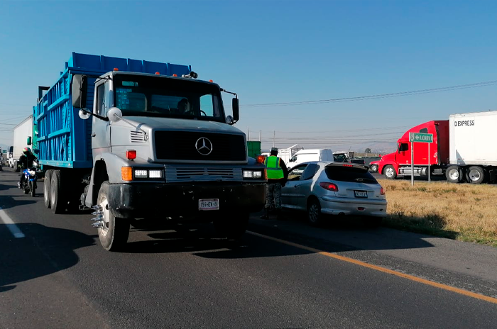 Chatarreros bloquean la Toluca Palmillas contra Recicladoras del Bienestar 2