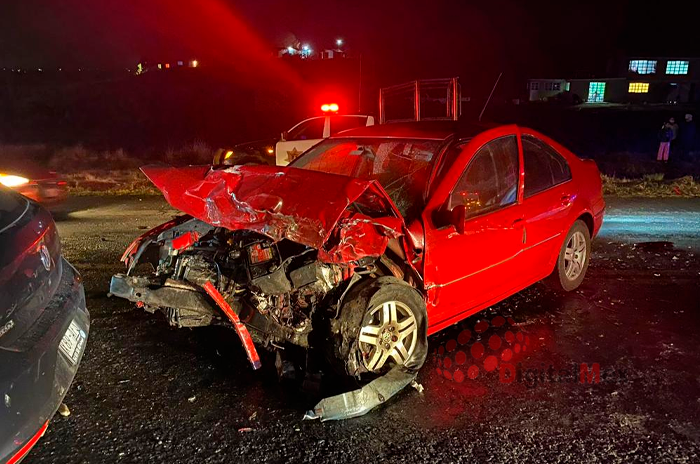 Choque frontal deja un muerto y un herido 2