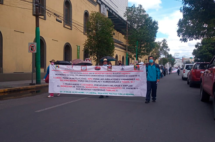 Colapsan centro de Toluca 2