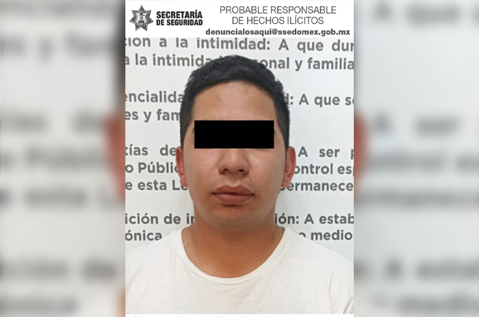 Detenido robo en Toluca