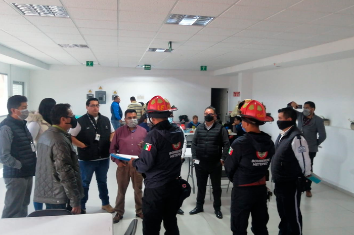 En Metepec realizan inspecciones de seguridad tras sismo esta madrugada 2