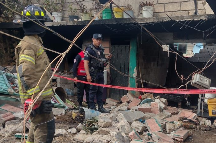 Explosión por fuga de gas deja sin hogar a mujer, en #Ixtapaluca