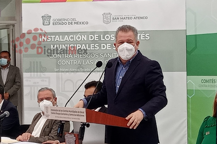 Instalan Comités Municipales de Salud contra riesgos sanitarios y adicciones en San Mateo Atenco 2