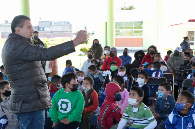 Ixtlahuaca inicia programa de reforestación Con Educación Sembramos Vida 2