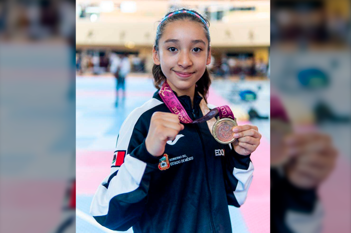 Medalla para el Edoméx en Taekwondo de los Nacionales 2022 2