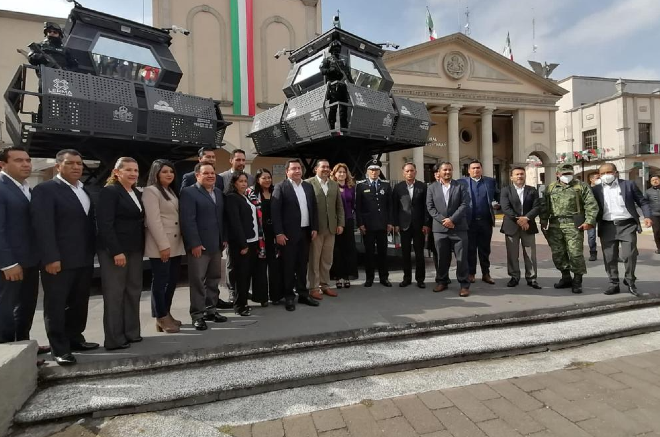 Miguel Ángel Ramírez entrega patrullas y torres de vigilancia para fortalecer la seguridad pública de Lerma 2