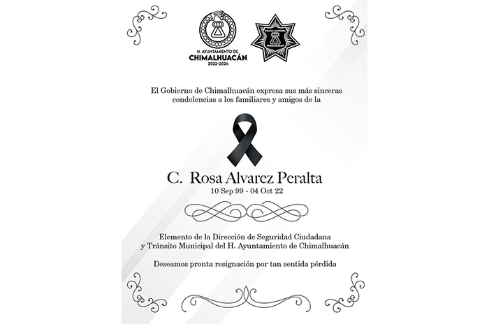 Mujer policía de Chimalhuacán salió de vacaciones y la hallaron sin vida 2