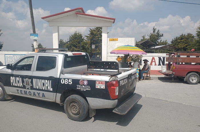 Ponen en marcha operativo de Día De Muertos en Temoaya