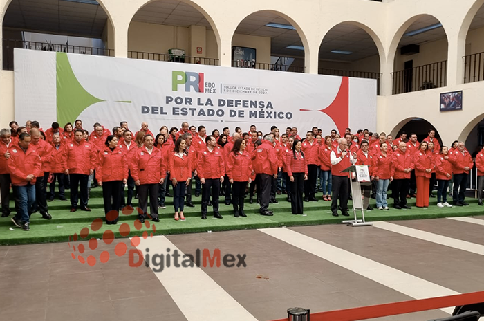 Presenta PRI Edoméx estructura por la defensa del Estado de México 2