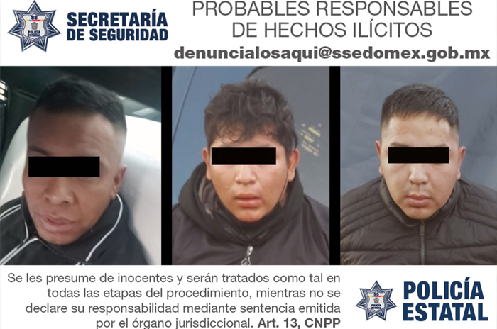 Robaban con violencia 10 vehiculos a la semana fue detenida la banda 2