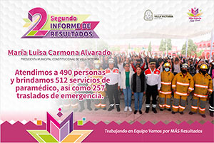 Informe de gobierno Villa Victoria