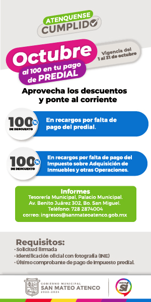 San Mateo Atenco descuentos
