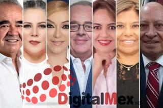 Maurilio Hernández, Miroslava Carrillo, Ana Balderas Trejo, Jorge Inzunza Armas, Ana Lilia Herrera Anzaldo, May José Alcalá, Mauricio Valdés Rodríguez