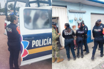 Policías de Ecatepec trasladan a la joven tras ser localizada sana y salva