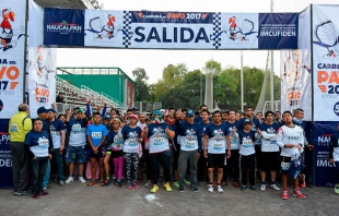 Realizan en Naucalpan Carrera del Pavo 2017, Ciudad con Vida