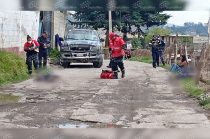 Elementos de seguridad y servicios de emergencia resguardaron la zona en Palizada, Villa Victoria.