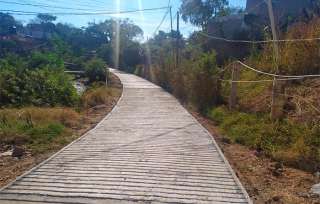 Las familias de la colonia Buena Vista, Tercera Sección, fueron beneficiadas por la pavimentación con concreto hidráulico, de 500 metros cuadrados