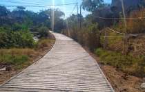 Las familias de la colonia Buena Vista, Tercera Sección, fueron beneficiadas por la pavimentación con concreto hidráulico, de 500 metros cuadrados