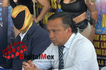 En presencia de Joe Líder, se presentó el cartel oficial de la función de lucha extrema que se realizará el 22 de enero en el Gimnasio Agustín Millán de Toluca.