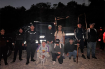 La Policía de Alta Montaña los localizó gracias a la señal de un celular.