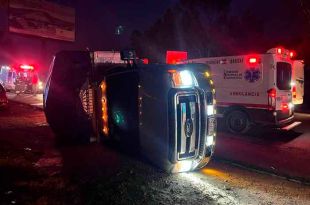 El accidente tuvo lugar en la desviación hacia Temascalcingo.