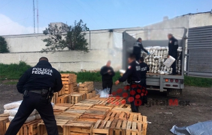#Atlacomulco: camioneta intentaba cruzar 600 kilos de marihuana al Edomex