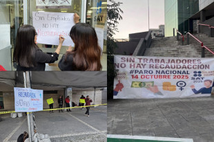 Movilizaciones de trabajadores del SAT en distintas ciudades del país