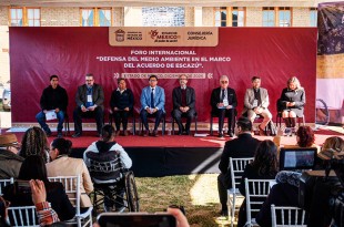 Enfatizó la importancia de la educación ambiental juvenil como medida preventiva contra la crisis climática.