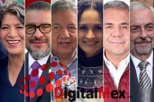 Delfina Gómez, Horacio Duarte, Higinio Martínez, Susana Harp, Fernando Vilchis, Enrique Graue.
