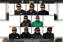 Estos sujetos pretendían cobrar una cantidad de dinero para no causarle daño al conductor de un transporte de carga.