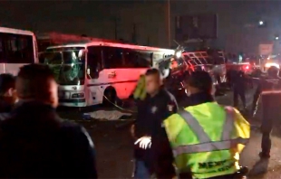 #Ecatepec: Suben a 13, víctimas en accidente de autobuses; niño de 3 años murió