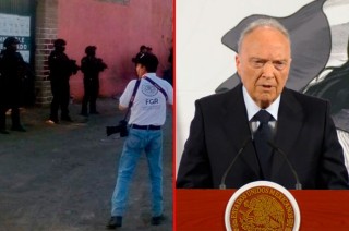 El fiscal Alejandro Gertz Manero criticó a la fiscalía local por permitir el ingreso de civiles al sitio, lo que podría haber afectado la investigación.