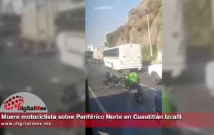 El accidente se registró esta mañana sobre los carriles laterales, pasando Punta Norte