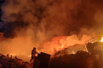 Elementos de Protección Civil y bomberos lograron controlar el siniestro tras varios minutos de trabajo, sin que se reportaran personas lesionadas.
