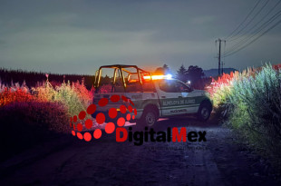 Elementos de la policía estatal y municipal aseguraron la zona tras el hallazgo