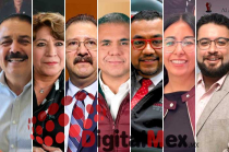 Miguel Ángel Hernández, Delfina Gómez, Reginaldo Sandoval, Fernando Vilchis, Ernesto Santitllán, Jessica Malvaez, Isaac Montoya