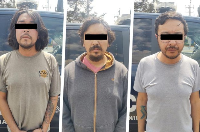 #Video: Detienen a reporteros por presuntamente vandalizar monumento en #Metepec