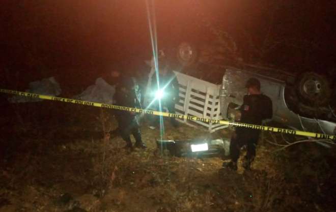 El accidente se registró la noche del 15 de mayo a las 21:17 horas a la altura del kilómetro 18, en el paraje Los Arrayanes