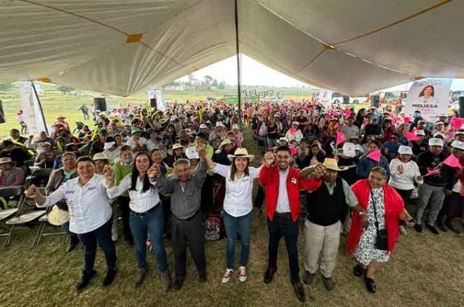 La candidata agradeció a los nuevos miembros por su apoyo en la construcción de una Toluca más inclusiva.