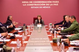 Gobernadora Delfina Gómez destaca avances en materia de seguridad 