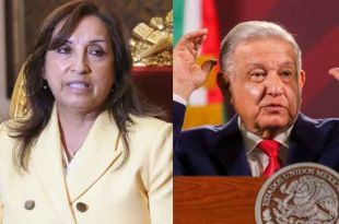 El Congreso de la nación sudamericana declaró persona non grata a AMLO por sus críticas contra Dina Boluarte.