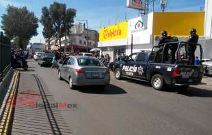 Hubo enfrentamientos en la esquina de Paseo Tollocan e Isidro Fabela