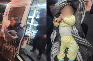 Autoridades y personal de rescate atendieron y resguardaron al bebé abandonado en la colonia Santo Tomás Chiconautla