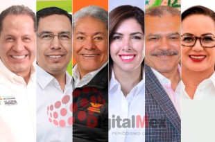 Eruviel Ávila, Indalecio Ríos, Fernando Alberto García, Melissa Vargas, Ublester Santiago, Esmeralda González