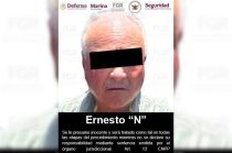 La FGR confirmó la detención de Ernesto “N” en Ensenada, Baja California.