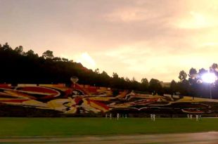 El Estadio Universitario Alberto &quot;Chivo&quot; Córdova fue construido en las faldas del Cerro de Coatepec.